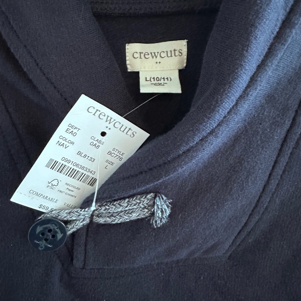Crewcuts NWT Deep Blue Men's Sweater - Picture 3 of 4